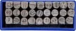 BGS technic Betűbeütő készlet, 6mm (BGS 2033)