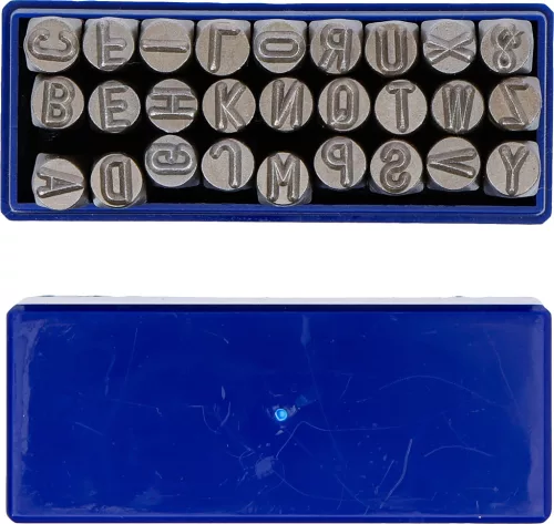 BGS technic Betűbeütő készlet, 6mm (BGS 2033)