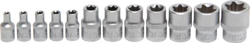 BGS technic 12 részes Torx dugókulcs fej 1/4"-3/8" (BGS 2038)