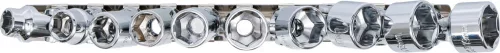 BGS technic 3/8" Univerzális "Pro Torque" csuklós dugókulcs készlet, 10-19 mm (BGS 205)