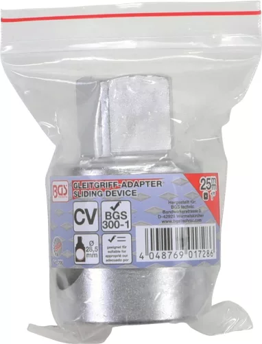 BGS technic 1"-os csúszó adapter (BGS 206)