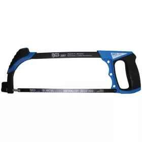   BGS technic Alumínium fémfűrész keret, 300 mm-es fűrészlappal, gumírozott fogóval (BGS 2081)
