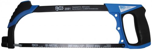 BGS technic Alumínium fémfűrész keret, 300 mm-es fűrészlappal, gumírozott fogóval (BGS 2081)