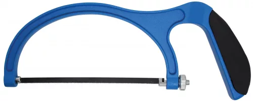 BGS technic Ívelt, alumínium fémfűrész keret, 150 mm-es fűrészlappal, gumírozott fogóval (BGS 2083)