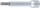 BGS technic 1/2" Imbusz bitfej | 8 mm (BGS 2087-H8)