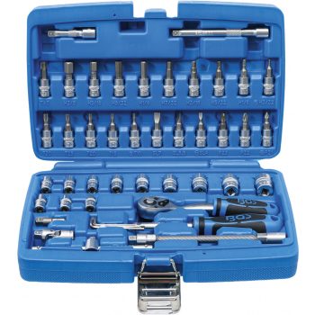   BGS technic Dugókulcs készlet 46 részes, 1/4", COLL (BGS 2141)