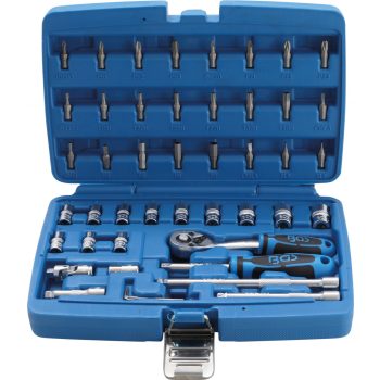   BGS technic 46 részes dugókulcs készlet 1/4" (BGS 2144)