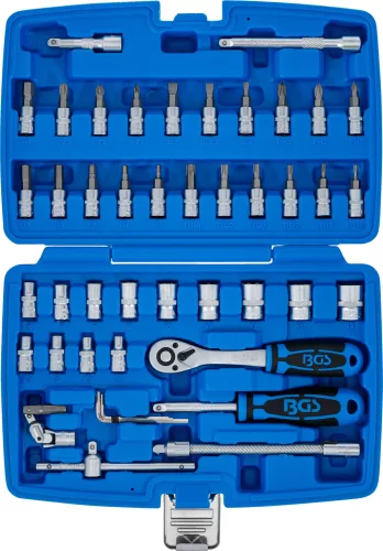 BGS technic 46 részes dugókulcs készlet 1/4" (BGS 2146)