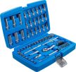 BGS technic 52 részes dugókulcs készlet 1/4" (BGS 2147)