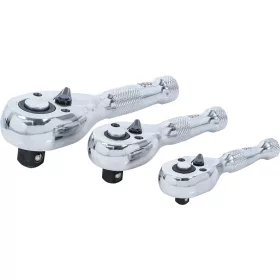   BGS technic Racsnis hajtószár készlet (tömzsi), 1/4"-3/8"-1/2" (BGS 215)