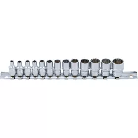   BGS technic 13 részes "Gear Lock" dugókulcs készlet 1/4" (BGS 2150)