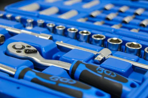 BGS technic 39 részes "Gear Lock" dugókulcs készlet 1/4" (BGS 2151)