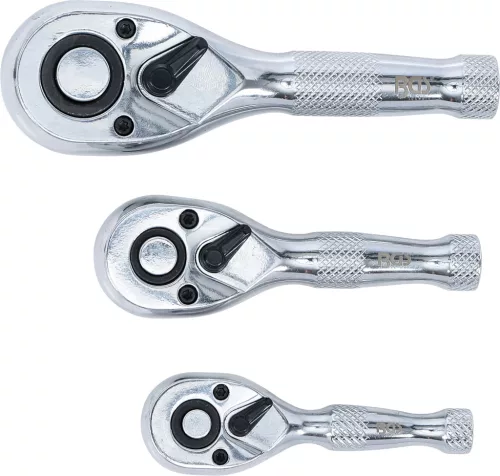 BGS technic Racsnis hajtószár készlet (tömzsi), 1/4"-3/8"-1/2" (BGS 215)