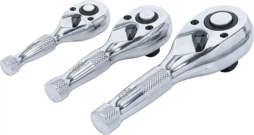 BGS technic Racsnis hajtószár készlet (tömzsi), 1/4"-3/8"-1/2" (BGS 215)