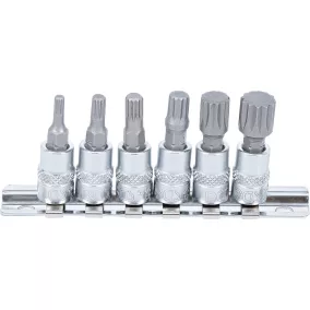   BGS technic 6 részes Spline bitfej készlet, 1/4", M4-M12 (BGS 2162)