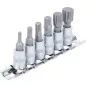   BGS technic 6 részes Spline bitfej készlet, 1/4", M4-M12 (BGS 2162)