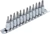 BGS technic 12 részes bitfej készlet, 1/4", PZ, PH, lapos fejek (BGS 2163)