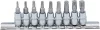 BGS technic 9 részes Torx készlet 1/4" befogás, T10-T50-ig (BGS 2164)