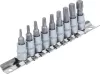 BGS technic 9 részes Torx készlet 1/4" befogás, T10-T50-ig (BGS 2164)