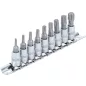   BGS technic 9 részes Torx készlet 1/4" befogás, T10-T50-ig (BGS 2164)