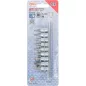   BGS technic 9 részes Torx készlet 1/4" befogás, T10-T50-ig (BGS 2164)