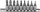 BGS technic 9 részes biztonsági Torx (fúrt) bitfej készlet, 1/4", T10-T50-ig (BGS 2165)