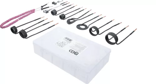 BGS technic Indukciós tekercs készlet indukciós fűtőkészülékhez | a BGS 2169 indukciós hevítőhöz | 8 darabos (BGS 2169-11)
