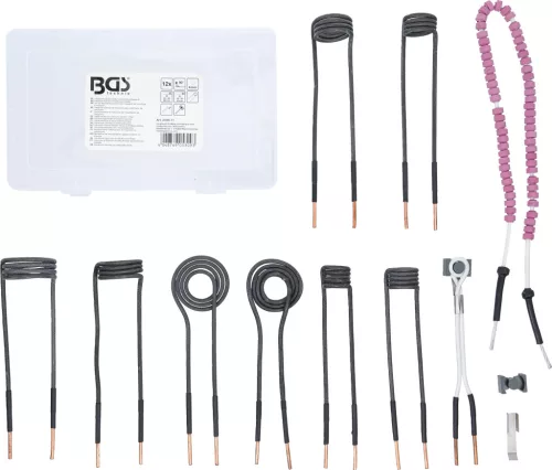 BGS technic Indukciós tekercs készlet indukciós fűtőkészülékhez | a BGS 2169 indukciós hevítőhöz | 8 darabos (BGS 2169-11)