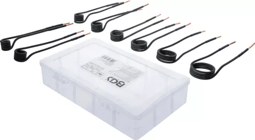 BGS technic 8 részes hevítő tekercs készlet, lapos, a BGS 2169 indukciós hevítőhöz (BGS 2169-2)