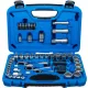BGS technic Átmenő racsnis dugókulcs készlet Gear Lock, 4,5–25 mm, 52 részes (BGS 2181)