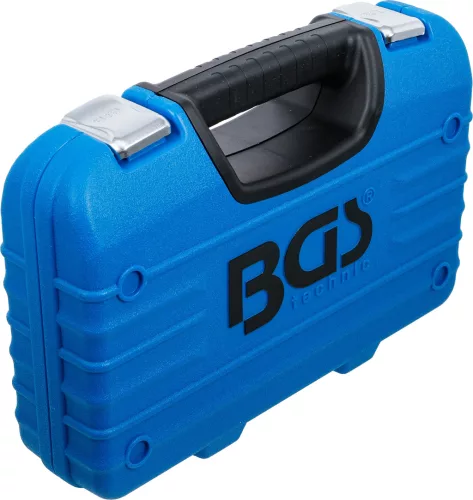 BGS technic Átmenő racsnis dugókulcs készlet Gear Lock, 4,5–25 mm, 52 részes (BGS 2181)