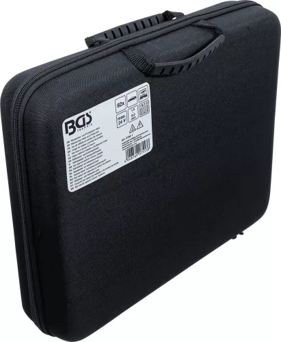 BGS technic Autóvillamossági mérőkábel- és mérőadapter készlet multiméterhez és oszcilloszkóphoz, 92 részes. (BGS 2184-1)