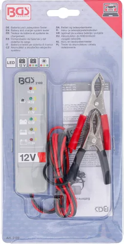 BGS technic Elem és töltő ellenőrző (BGS 2189)