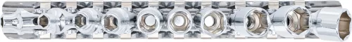BGS technic Dugókulcsfej készlet csuklós fejekkel, 1/4”, 5–13 mm, 10 részes (BGS 220)
