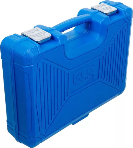 BGS technic Dugókulcs készlet hatszög fejekkel, 3/8”, 6–24 mm, 61 részes, 72 fogú racsnival (BGS 2218)
