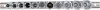 BGS technic Dugókulcsfej készlet hosszú hatszög fejekkel, 3/8”, 8–19 mm, 11 részes (BGS 2222)