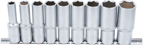 BGS technic 9 részes hosszított dugókulcs készlet 10-24mm, 1/2" (BGS 2223)
