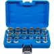 BGS technic Dugókulcsfej készlet tizenkétlapú fejekkel, 1/2”, 8–24 mm, 16 részes (BGS 2226)