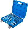 BGS technic Dugókulcs készlet Super Lock profillal, 3/8”, 6–24 mm, 26 részes, 90 fogú racsnival (BGS 2227)