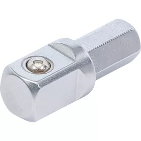   BGS technic Adapter dugókulcshoz, 3/8" négyszög - 5/16" hatszög, 30 mm hosszú (BGS 2229-1)