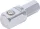 BGS technic Adapter dugókulcshoz, 3/8" négyszög - 5/16" hatszög, 30 mm hosszú (BGS 2229-1)