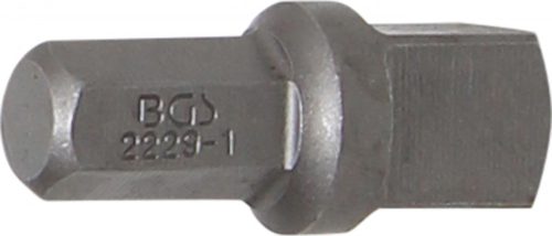 BGS technic Adapter dugókulcshoz, 3/8" négyszög - 5/16" hatszög, 30 mm hosszú (BGS 2229-1)