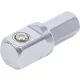 BGS technic Adapter dugókulcshoz, 3/8" négyszög - 5/16" hatszög, 30 mm hosszú (BGS 2229-1)