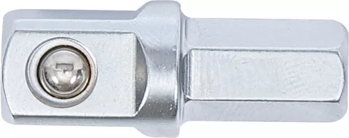 BGS technic Adapter dugókulcshoz, 3/8" négyszög - 5/16" hatszög, 30 mm hosszú (BGS 2229-1)