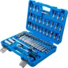 BGS technic Dugókulcs készlet Super Lock profillal, 3/8”, 6–24 mm, 61 részes, 90 fogú racsnival (BGS 2229)