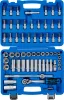 BGS technic Dugókulcs készlet Super Lock profillal, 3/8”, 6–24 mm, 61 részes, 90 fogú racsnival (BGS 2229)