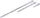 BGS technic Billenő dugókulcs-hosszabbító készlet 1/4”, 50–250 mm, 3 részes (BGS 2233)