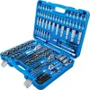 BGS technic Dugókulcs készlet colos hatszög fejekkel, 1/4”–3/8”–1/2”, 192 részes, króm-vanádium acél (BGS 2245)