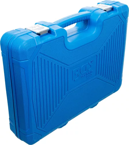 BGS technic Dugókulcs készlet colos hatszög fejekkel, 1/4”–3/8”–1/2”, 192 részes, króm-vanádium acél (BGS 2245)