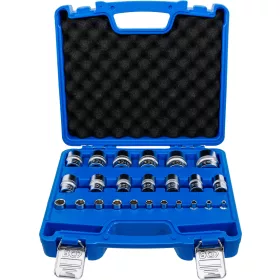   BGS technic Dugókulcsfej készlet colos hatszög fejekkel, 1/4”–1/2”, 5/32”–1-1/4”, 24 részes (BGS 2246)